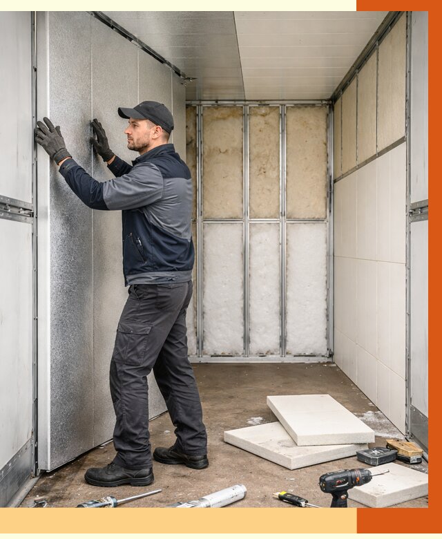 Утепление холодильного кузова в Большом Камне от 13690 руб. под ключ | ТепломастерБль